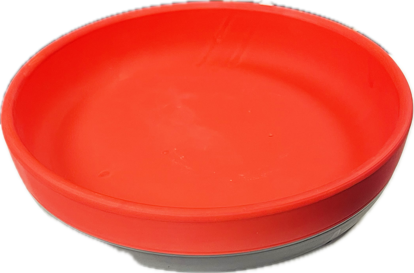 Plato Rojo De Barro Mediano