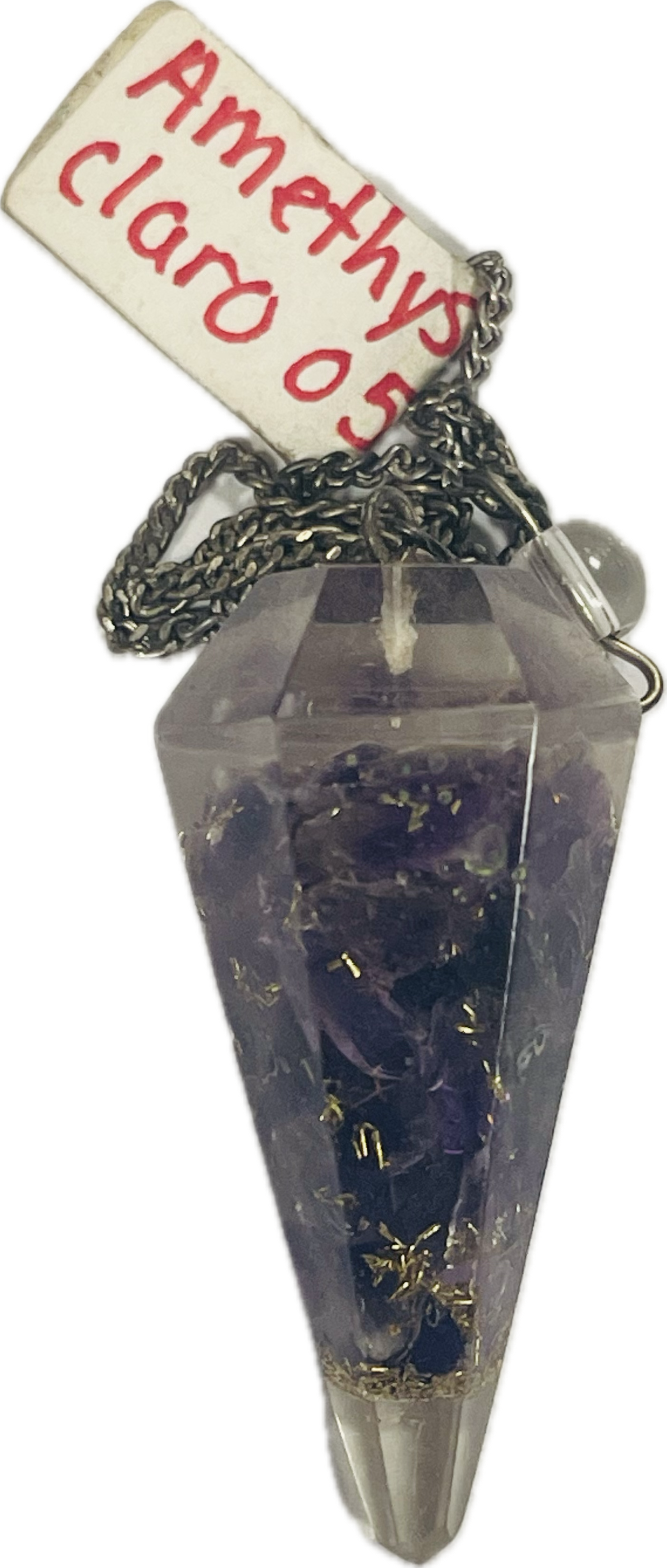Amethyst Pendulo Claro 05