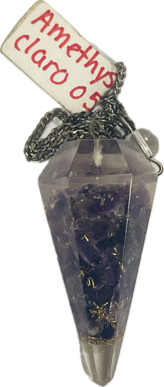 Amethyst Pendulo Claro 05