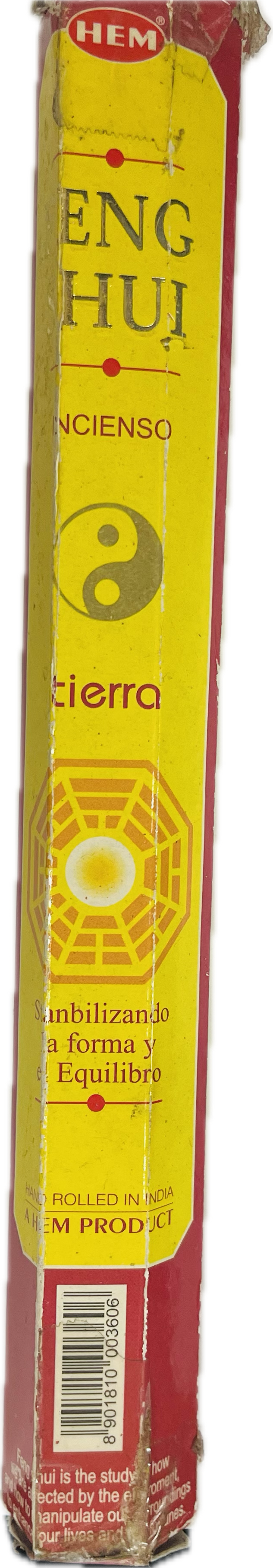 Incencio Varita Feng Shui Tierra