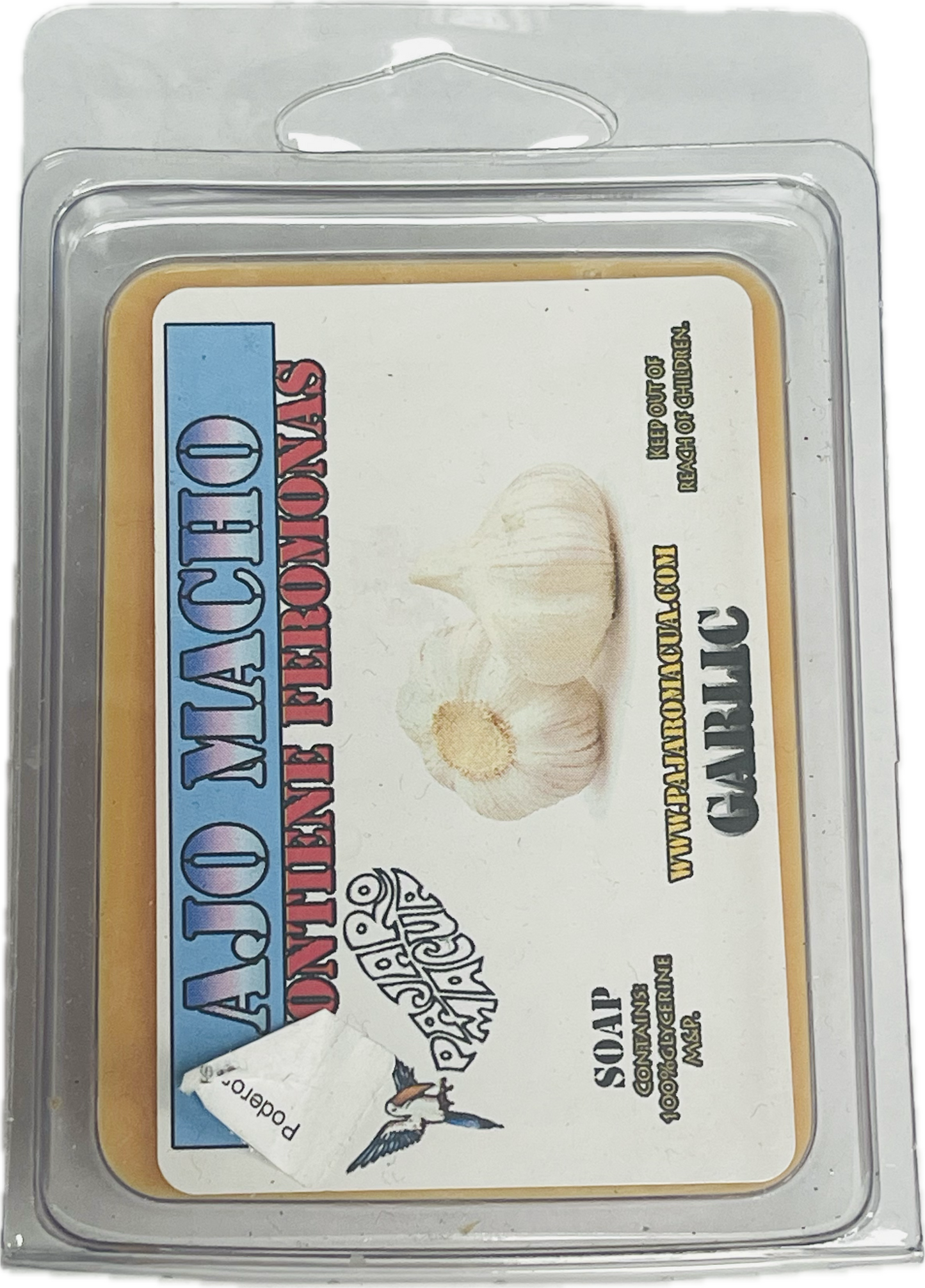 Jabon Ajo Macho Pajaro Macua