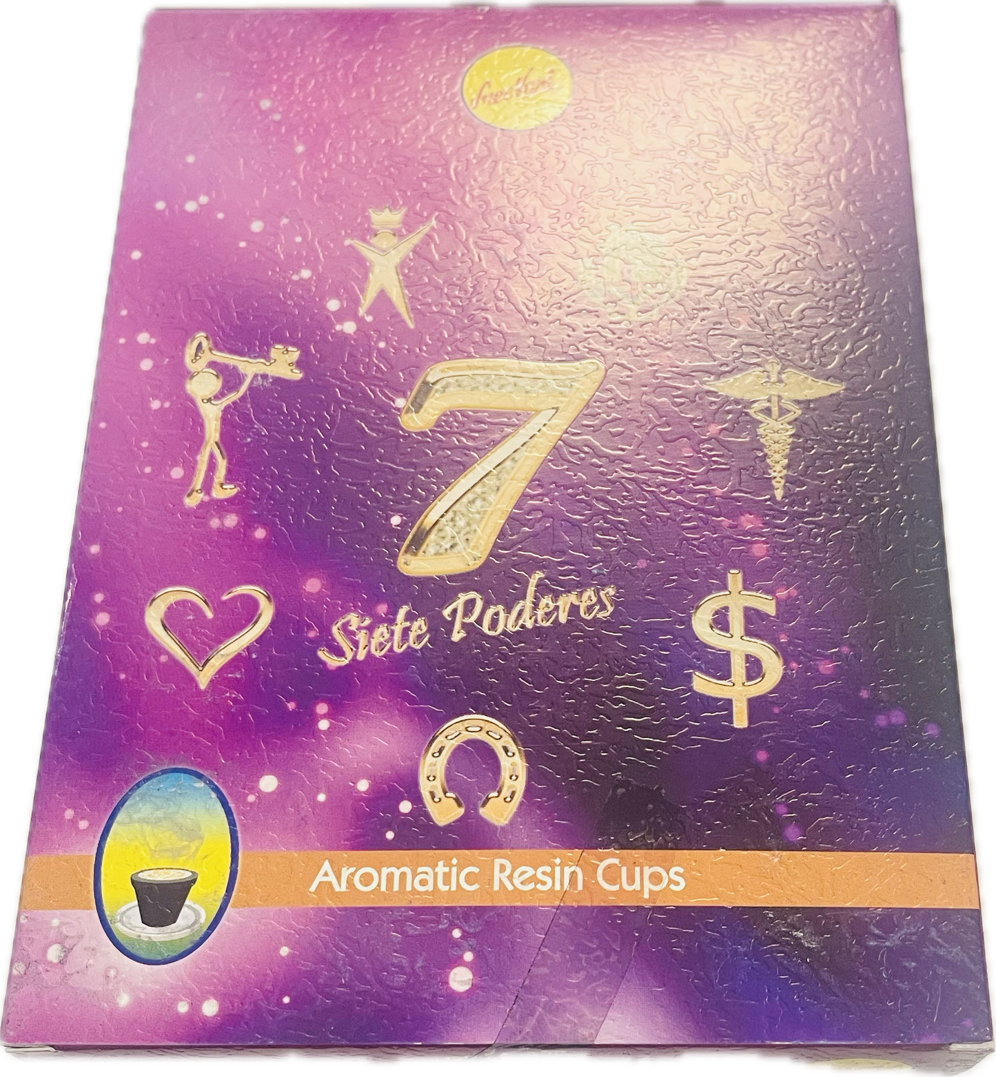 7 Powers Natural Perfumed Resin Incense Cup (Freevani)