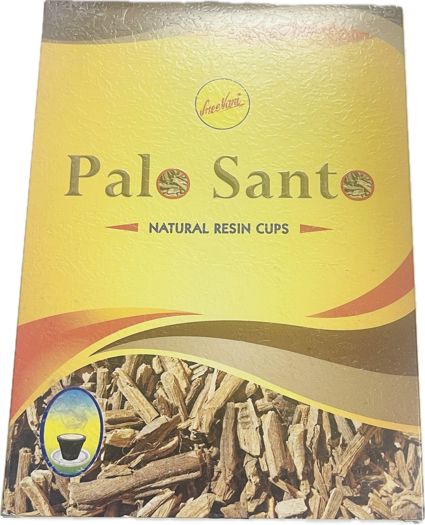 Palo Santo Natural Perfumed Resin Incence Cup(freevani)