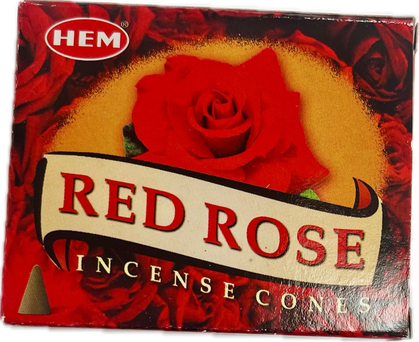 Incencio De Cono Red Rose (Hem)