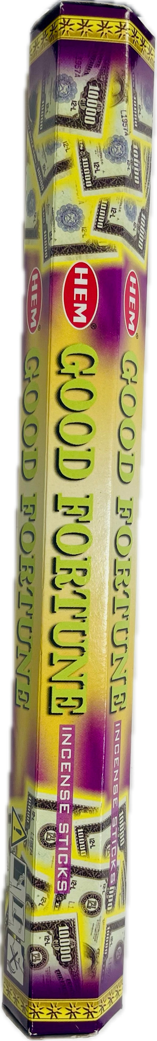 Incienso Varita Buena Fortuna (Good Fortune) (Hem)