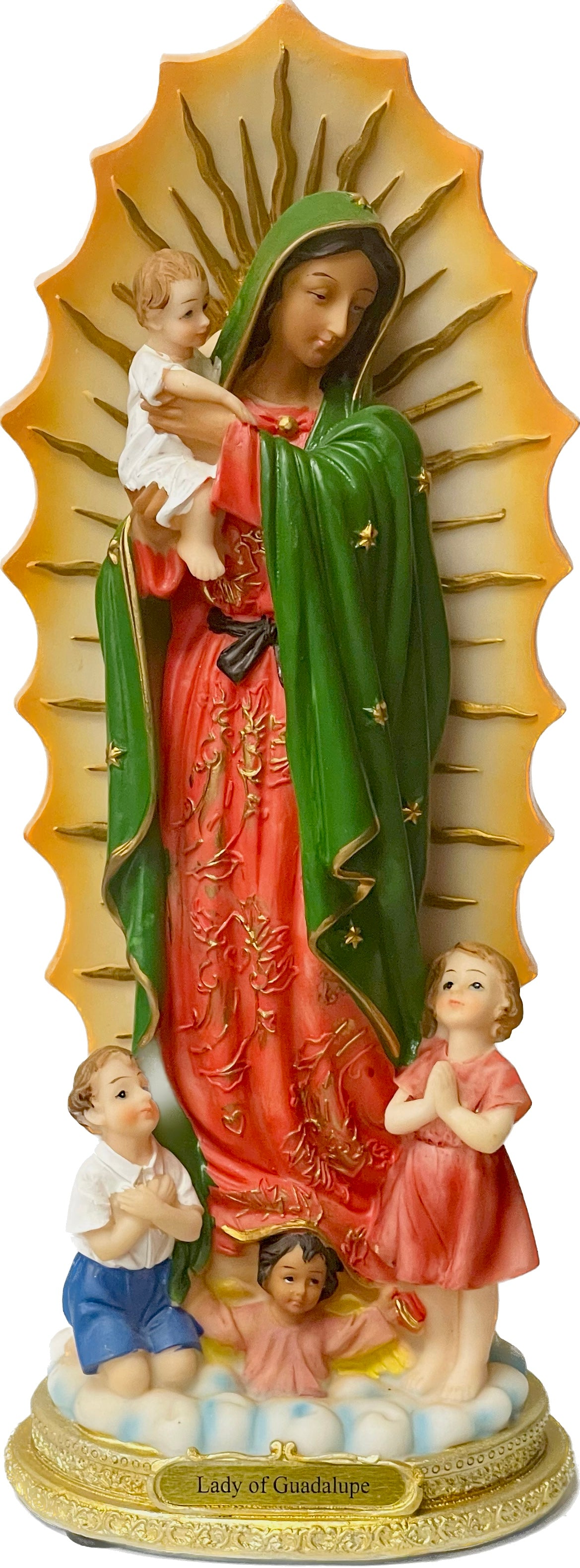 Estatua Guadalupe 12" Love Gifts