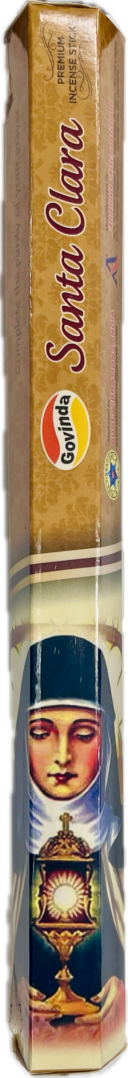 Incienso Varita Santa Clara (Govinda)