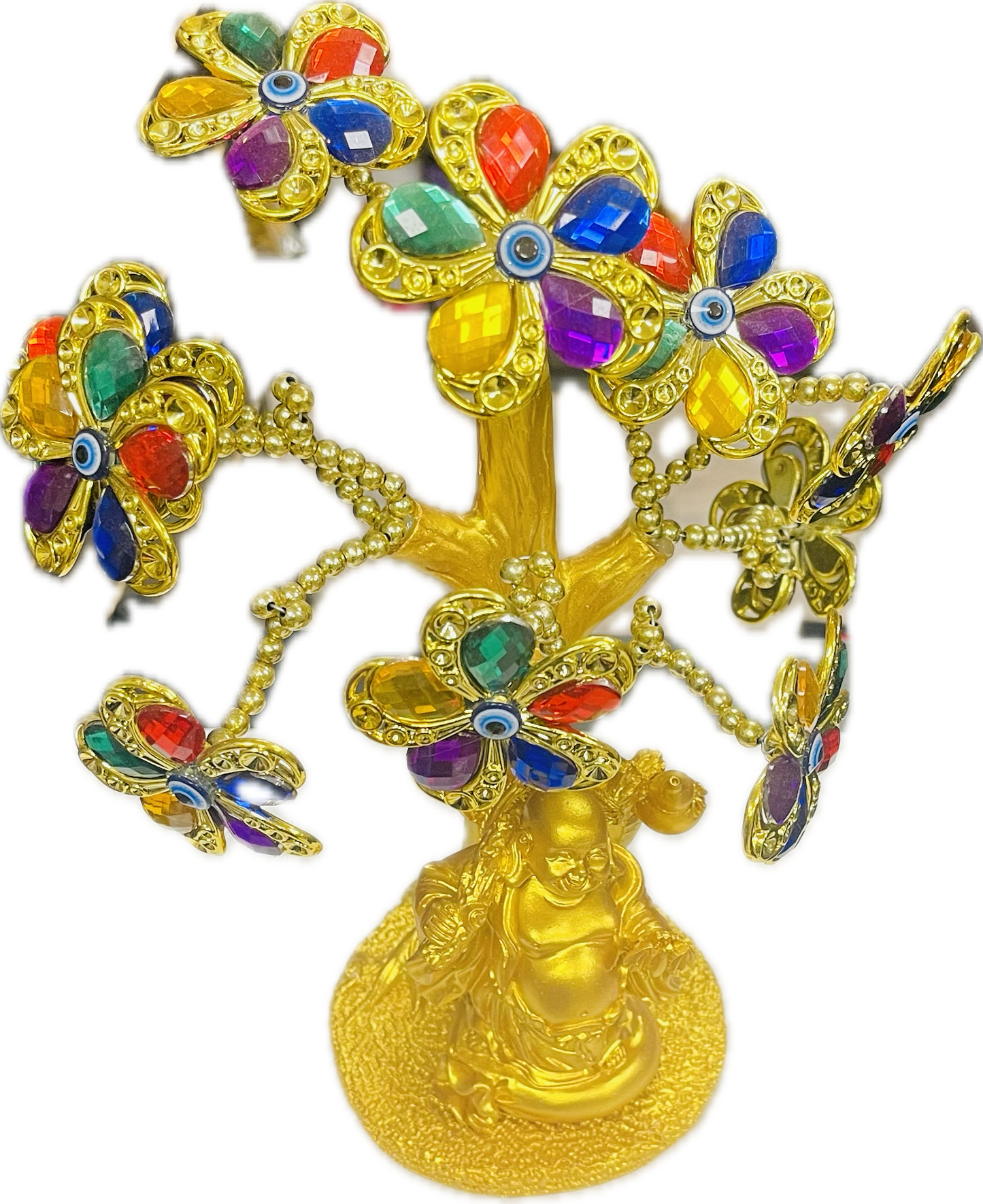 Gold Tree Buda Multicolor Flowers EE-20