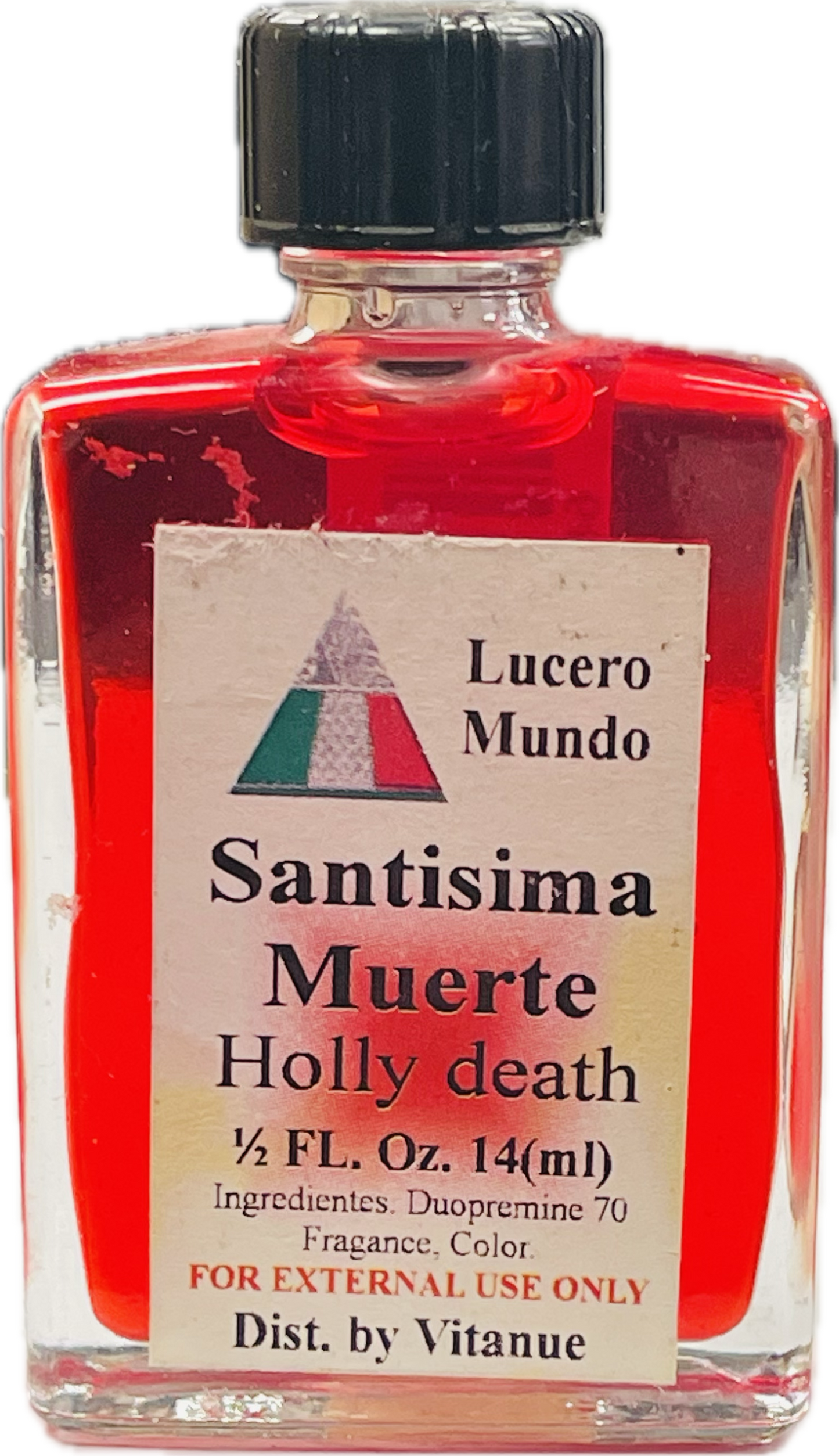Ac.Santisima Muerte 0.5 Oz Bote Cuadrado