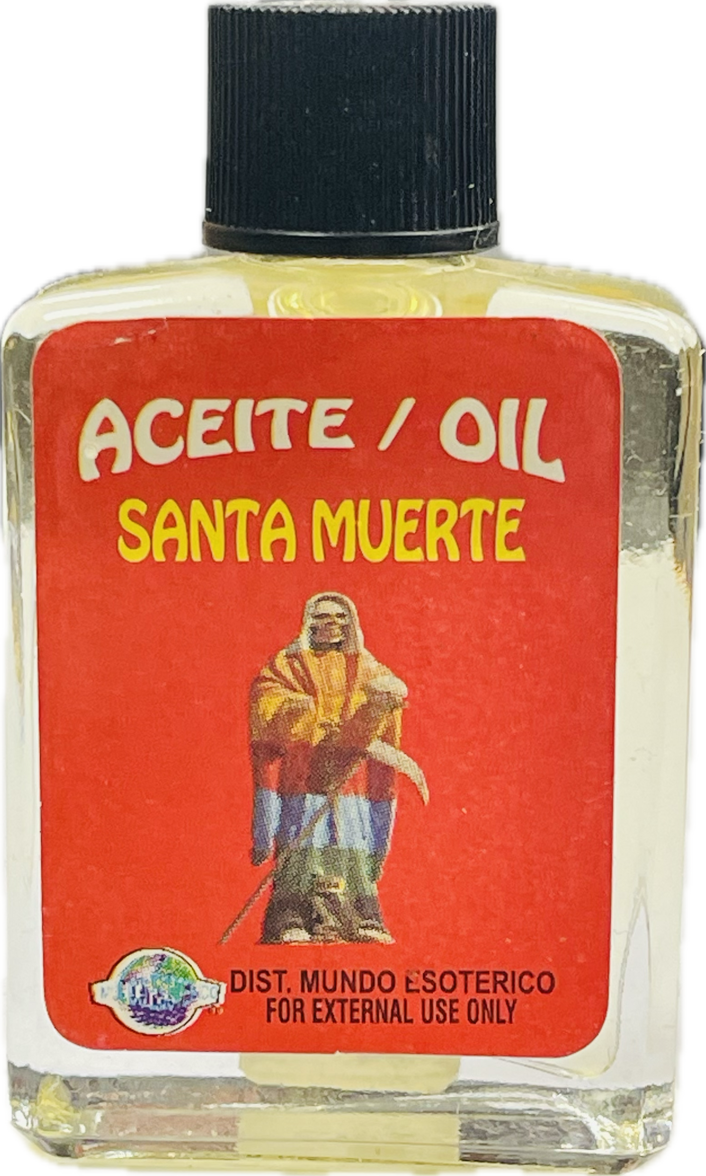 Ac.Santisima Muerte 0.5 Oz Bote Cuadrado