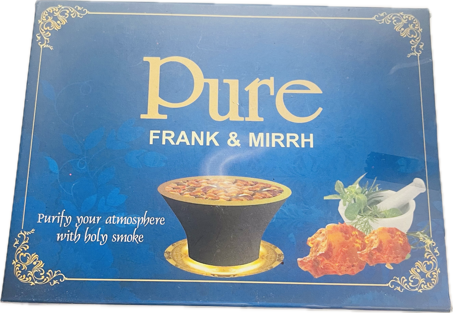 Pure Incienso Frank Y Mirra (Cups)