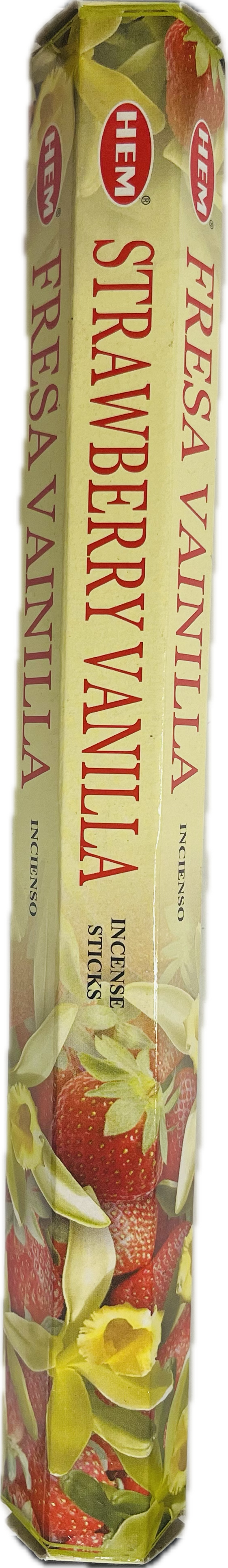 Incienso Varita Fresa Vainilla (Hem)