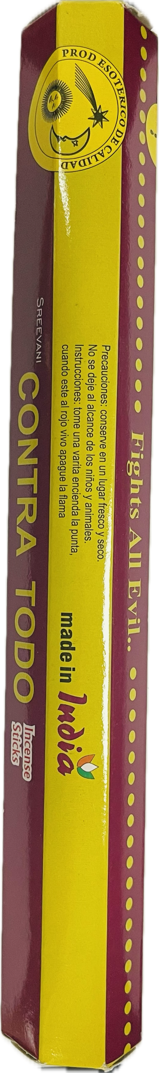 Incienso Contra Todo 7x7 ( Sreet Vani)