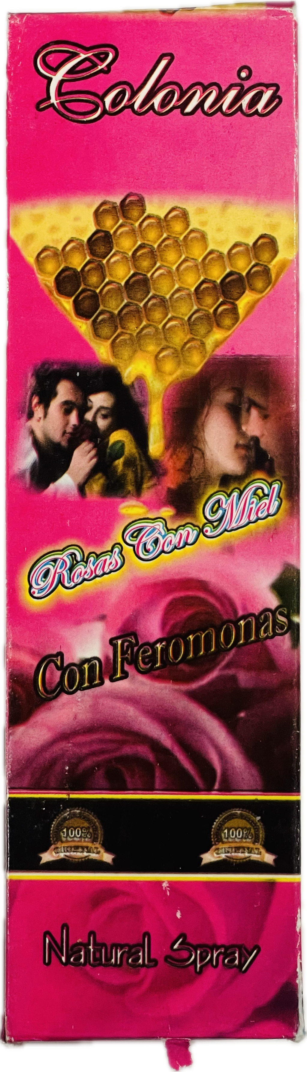 Colonia Feromonas Rosas Con Miel ( Mt)
