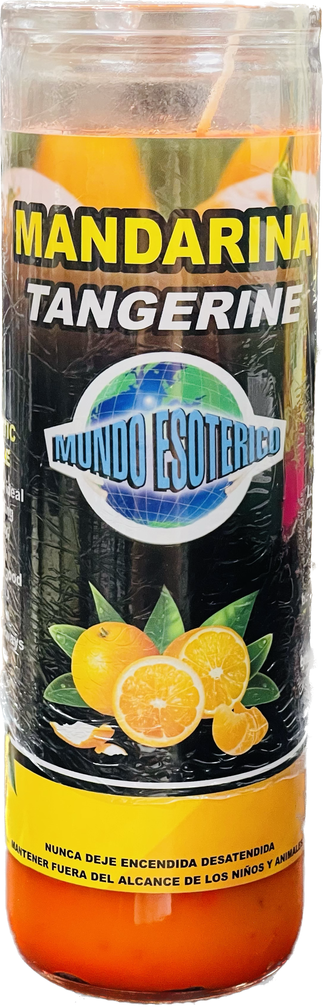 Vela Poderosa De Mandarina Scented