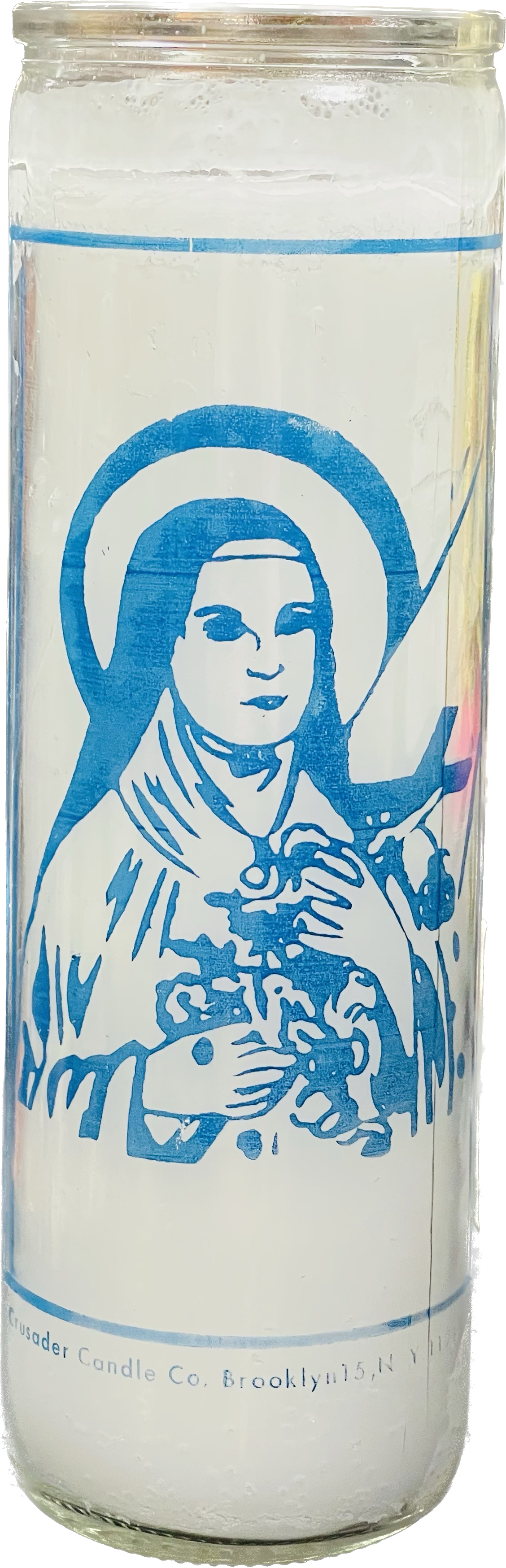 Vela Regular Santa Theresa /blanca