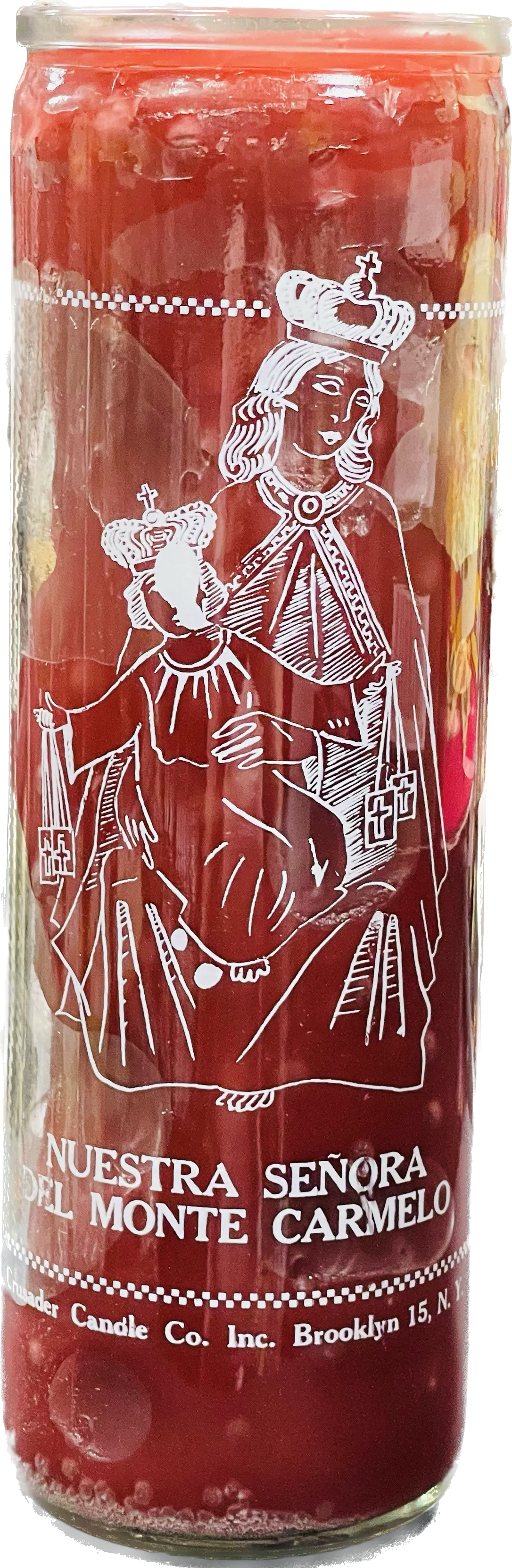 Vela Nuestra Señora Del monte Carmelo /cafe
