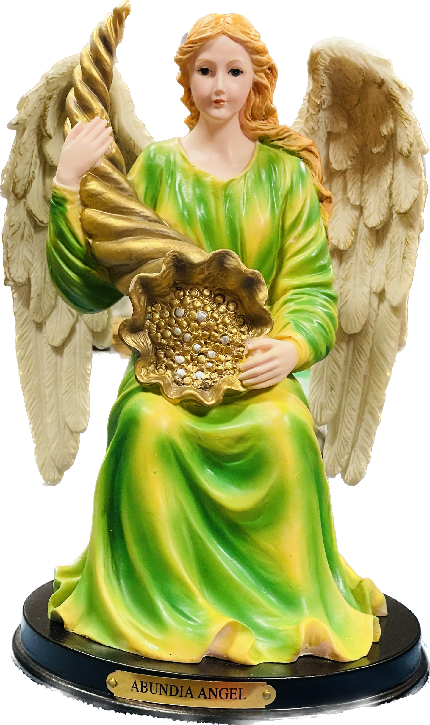 Estatua Angel De La Abundancia