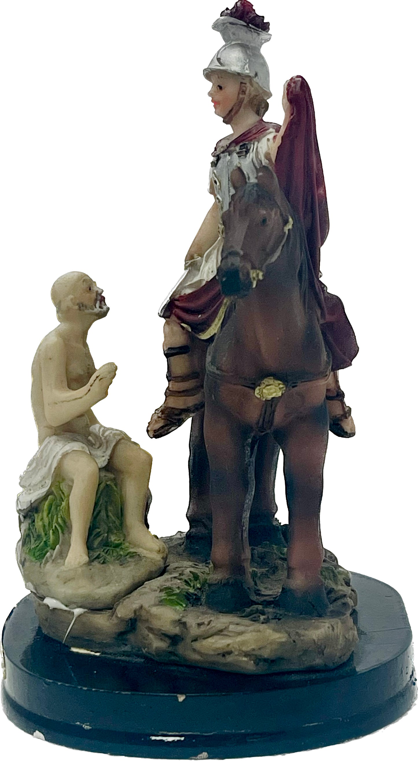 Estatua De San Martin Caballero /5 Pulgadas
