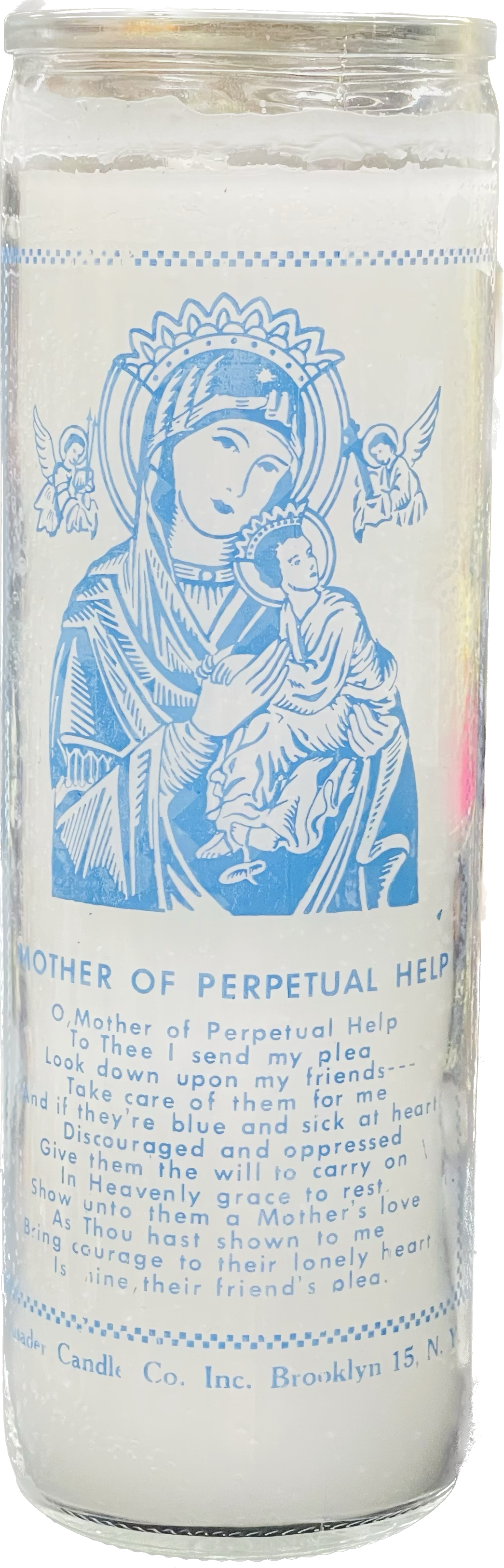 Vela Regular Madre Del Perpetuo Socorro