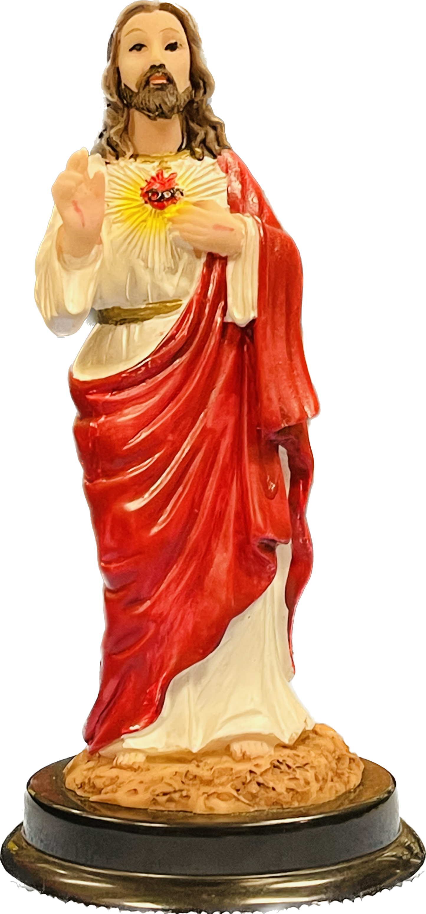 Estatua Sagrado Corazon 5"