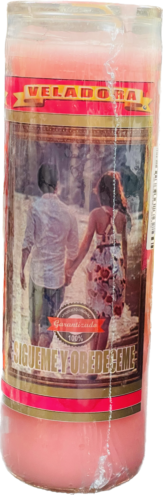 Vela Aromatica Sigueme Y Obedeceme