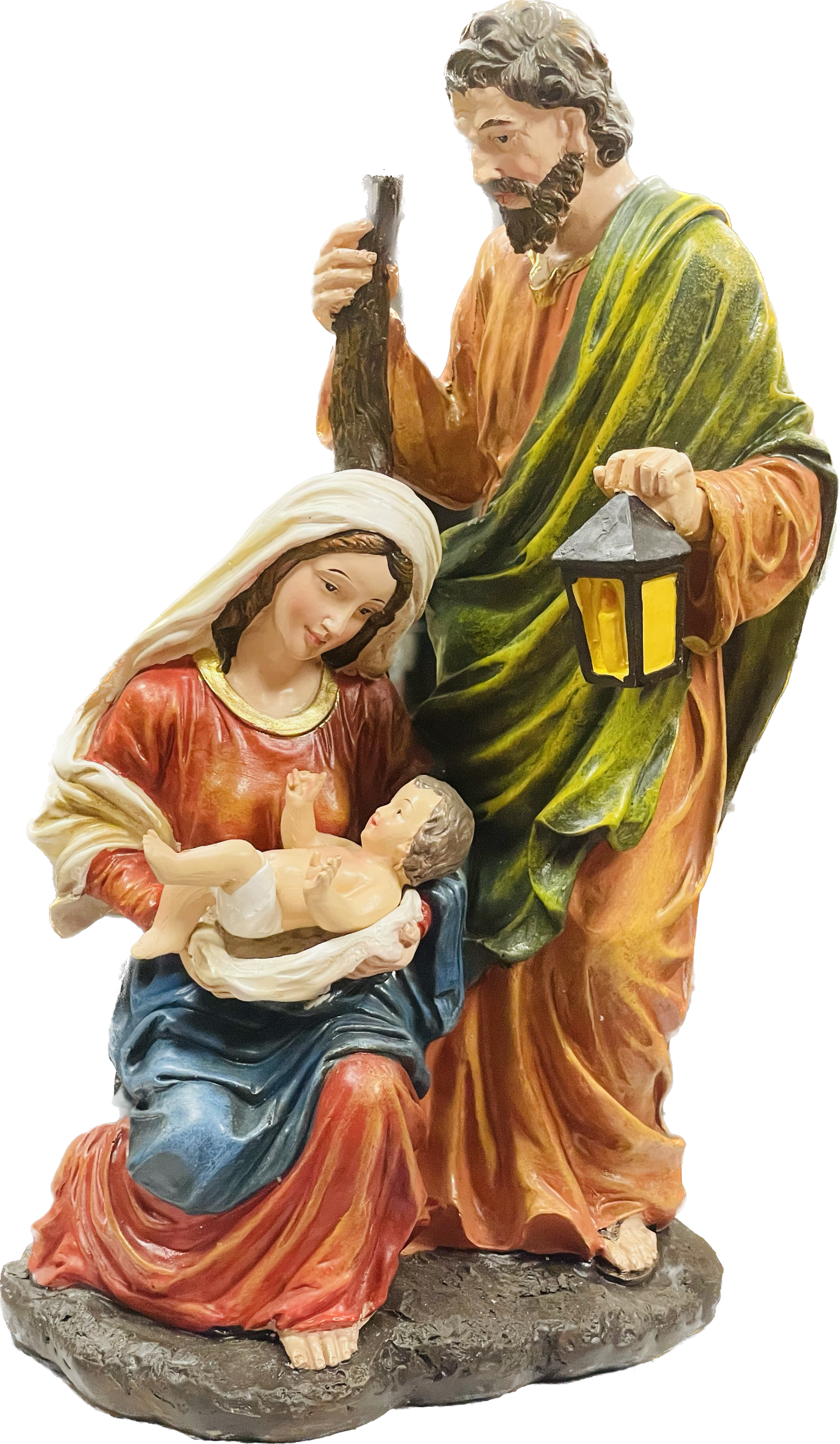 The Holy Family 12 Inches With Baby