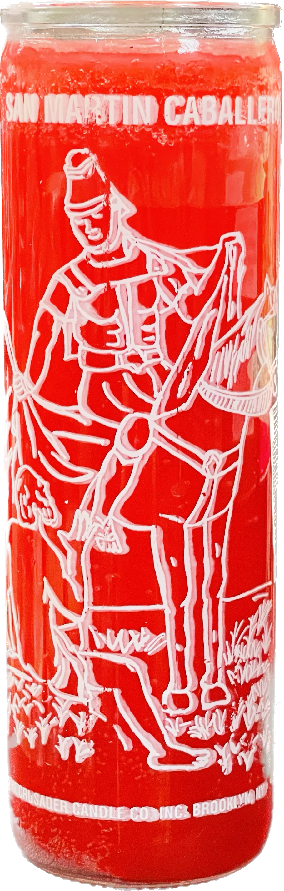 Vela Regular San Martin Caballero (Red)