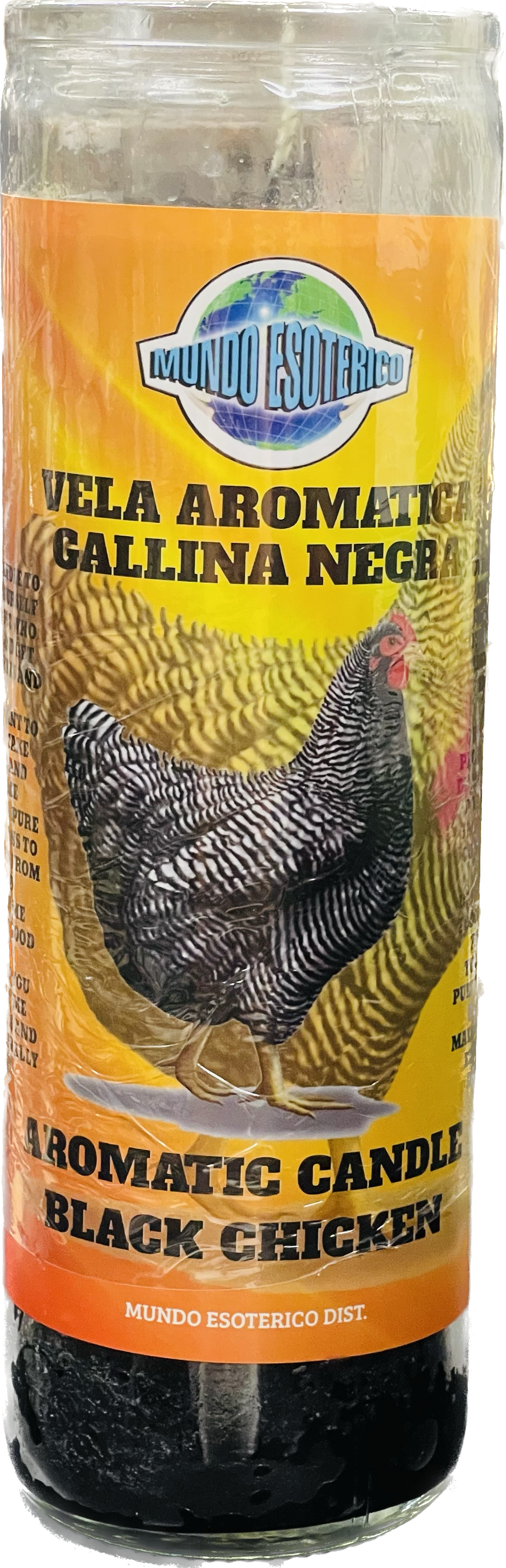 Vela Gallina Negra/black Chiken Scented