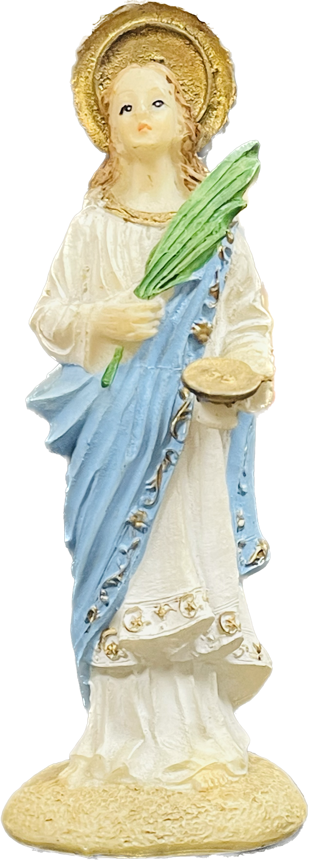 Estatua Virgen Santa Lucia 5"