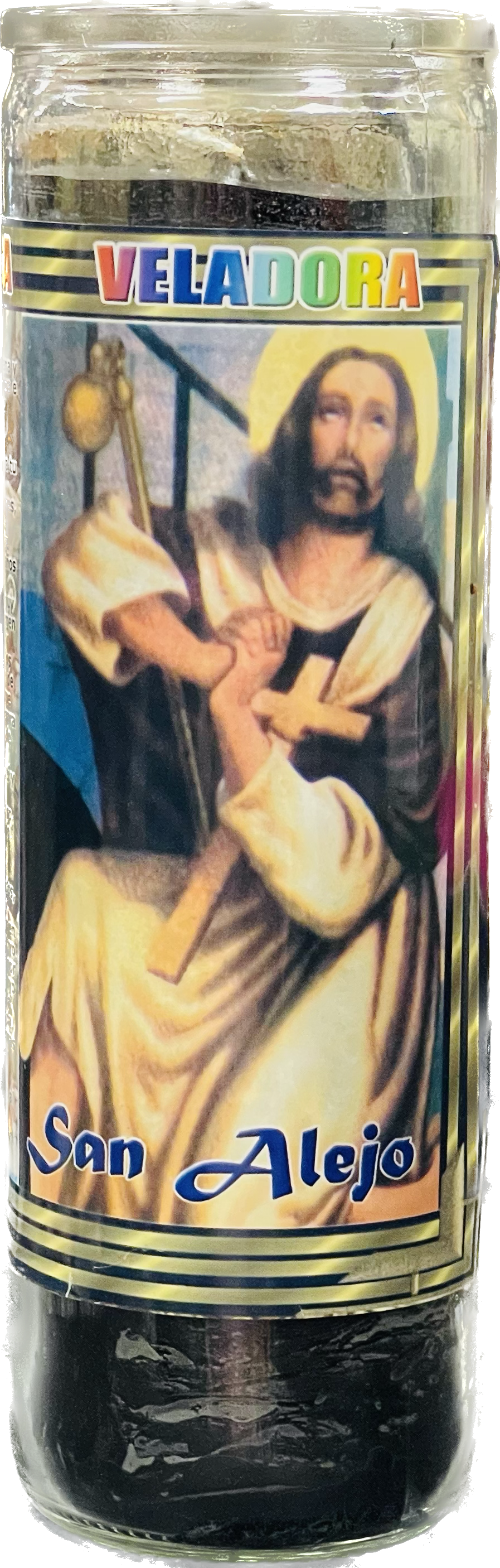 Vela Regular San Alejo Negro