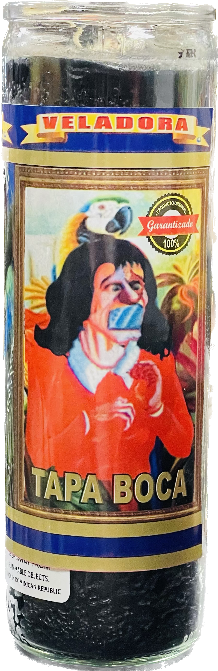 Vela Regular Tapa Boca Negra
