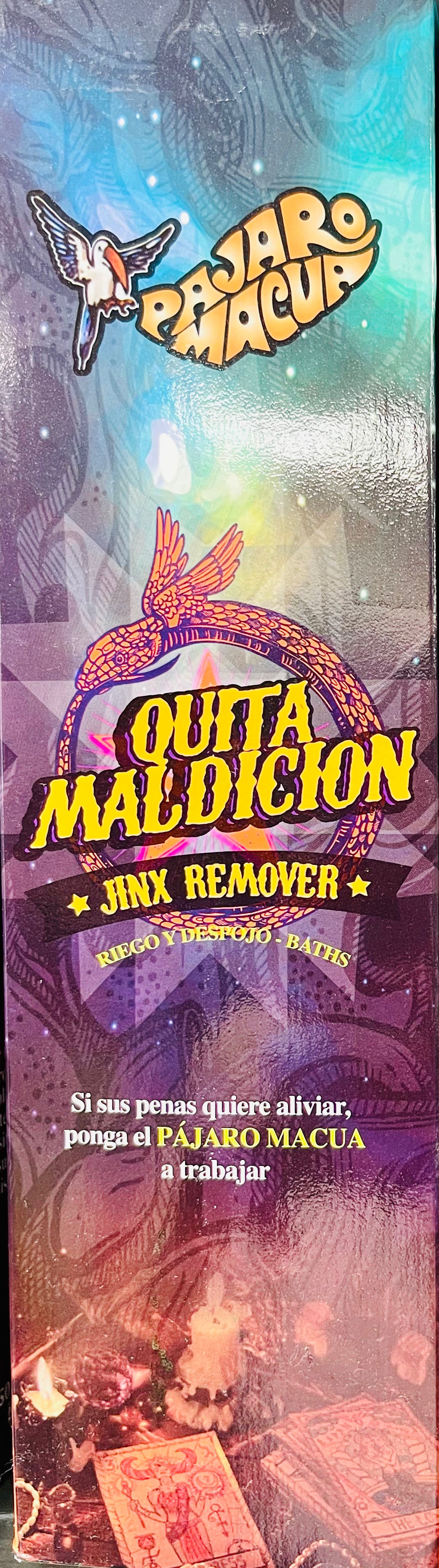 Baño Pajaro Macua Quita Maldicion 7 Dias