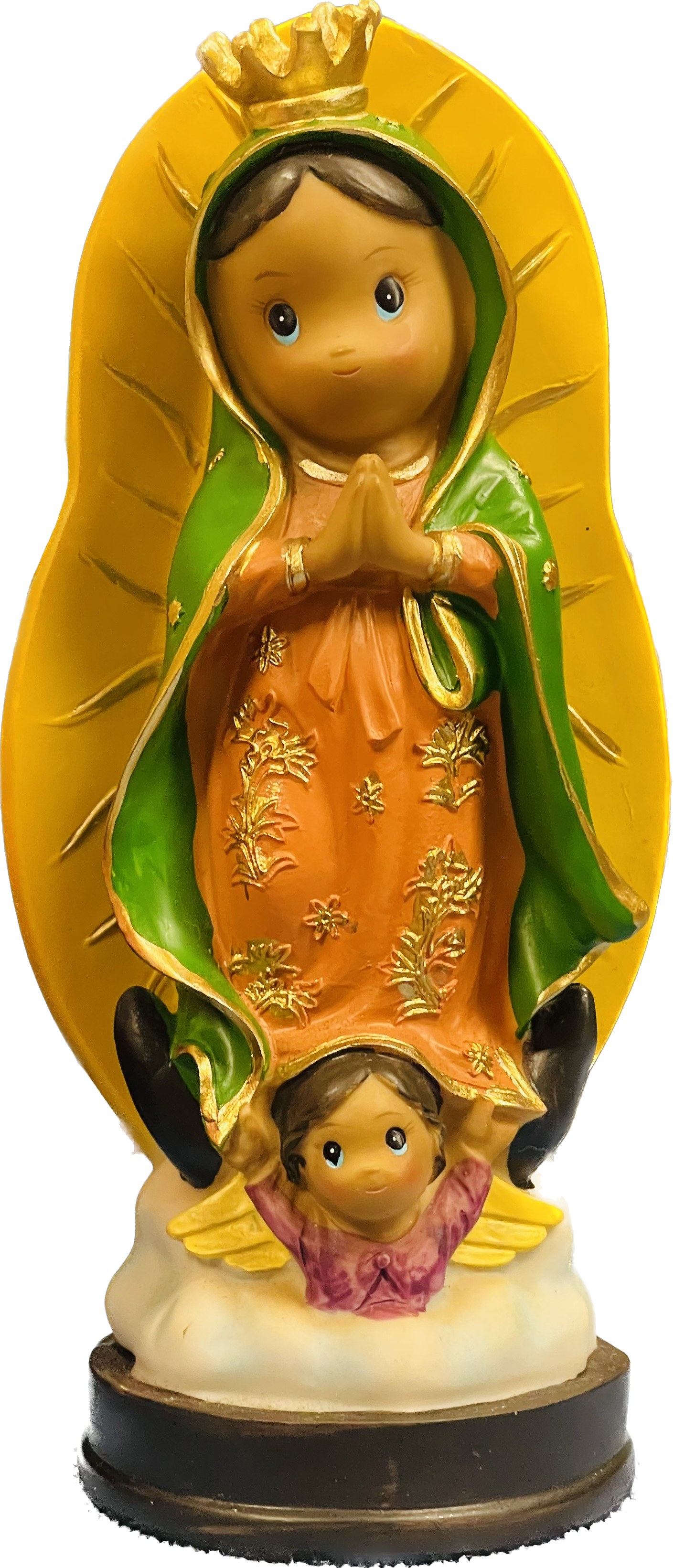 Guadalupe With Night Light