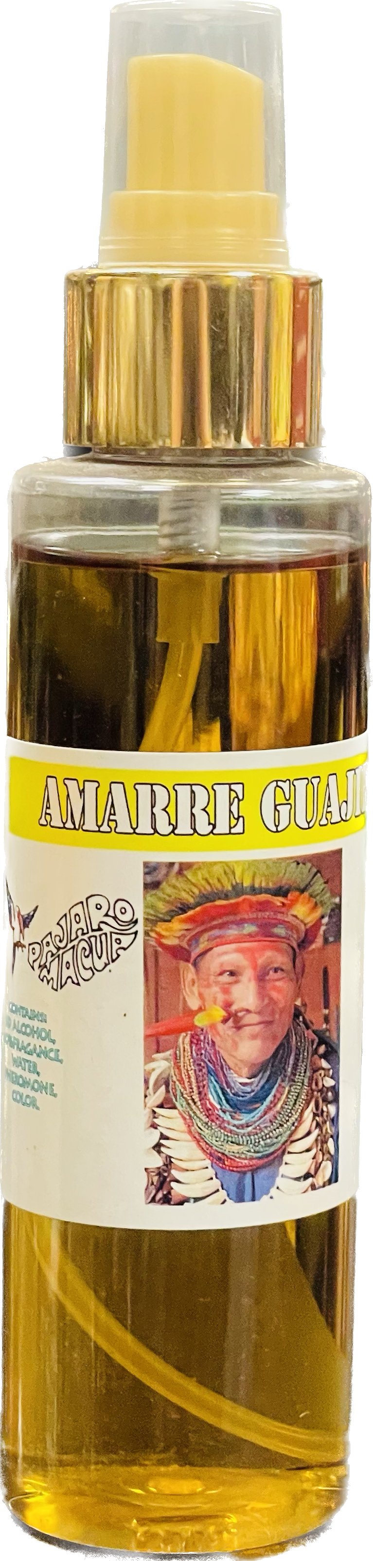 Perfume Tapa Dorado Amarre Guajiro