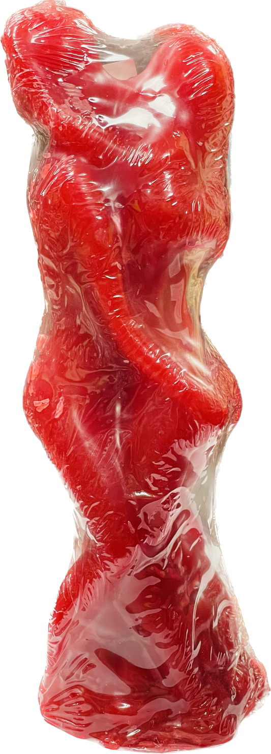 Vela Figura De Pareja Amantes Roja