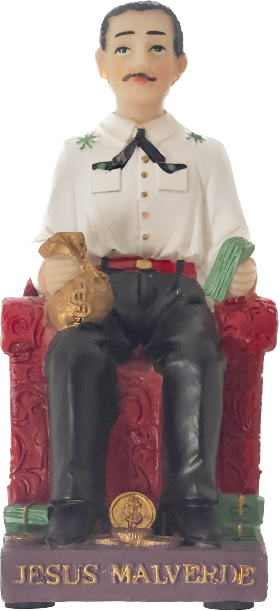 Estatua Jesus Malverde 5" Love Gifts