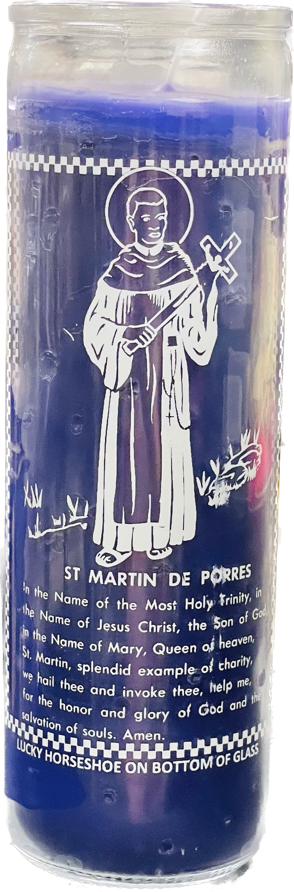 Vela San Martin De Porres Morada
