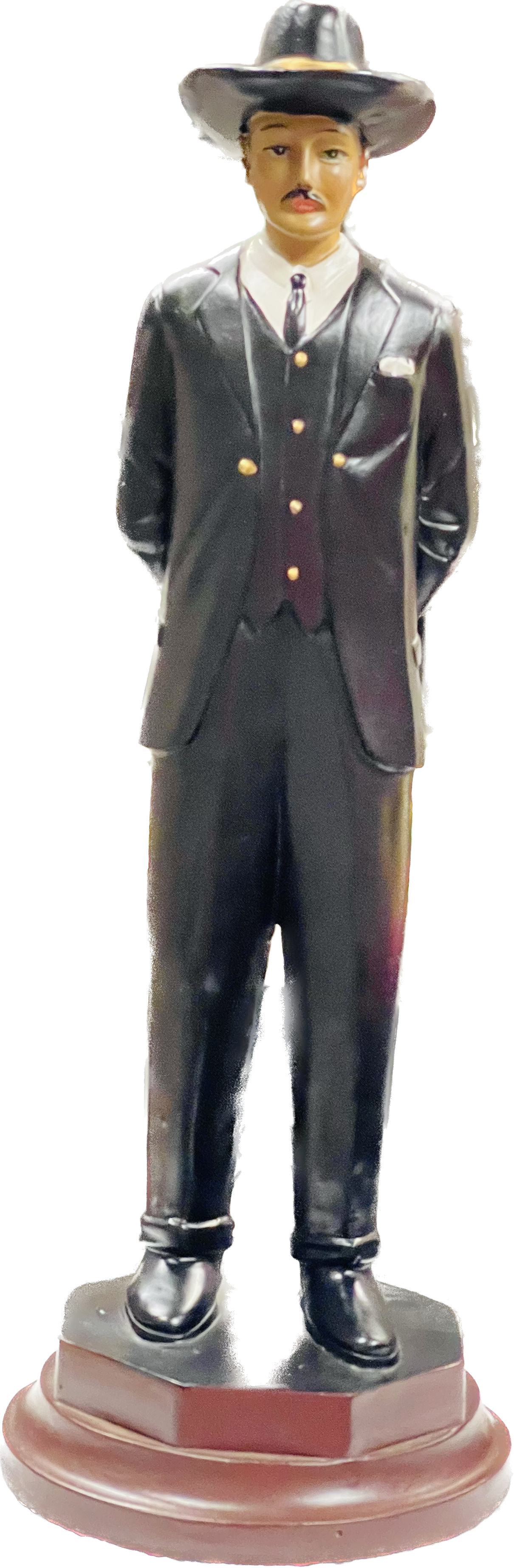 Estatua San Gregorio Hernandez ( Black)