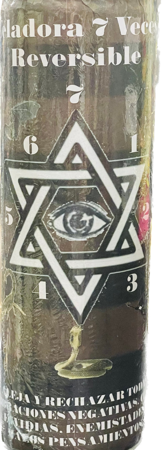 Vela 7 veces Reversible Aromatica