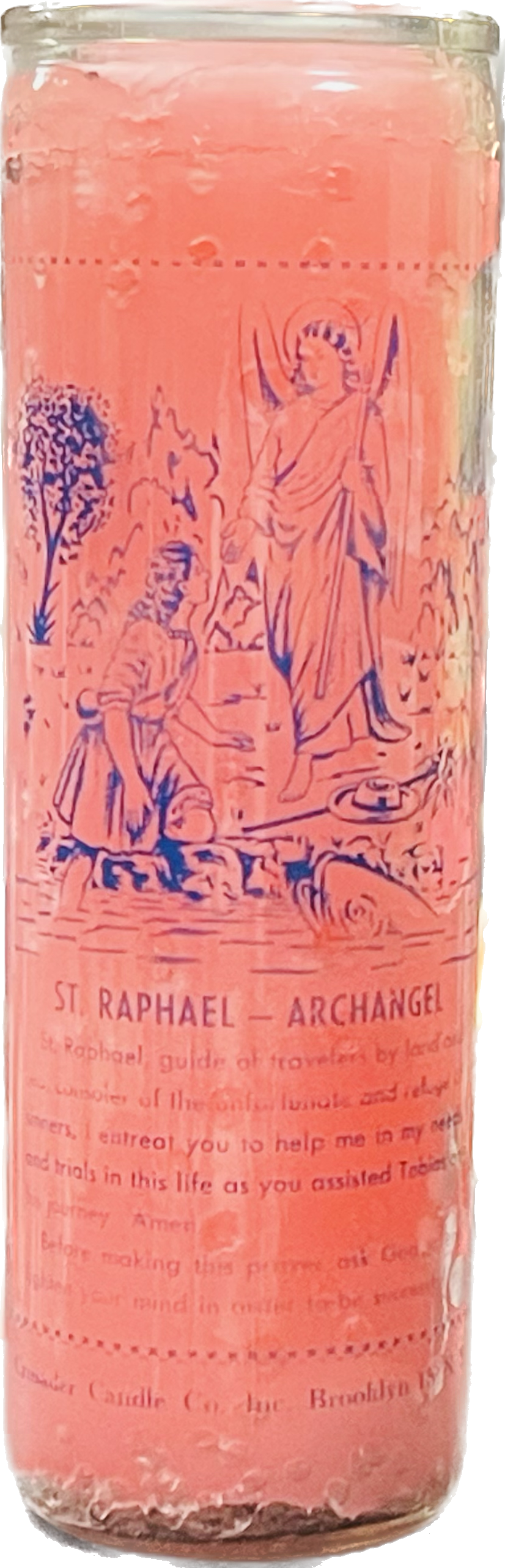 Vela Regular San Raphael Arcangel/ Rosada