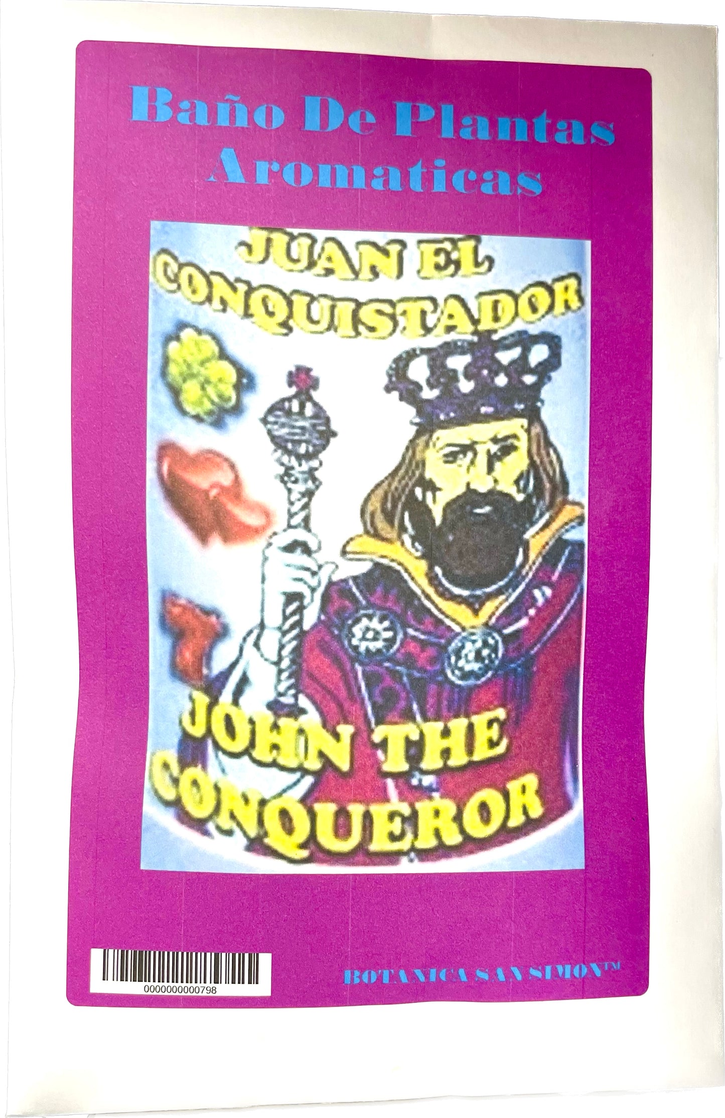 Baño De Planas Aromaticas Juan El Conquistador