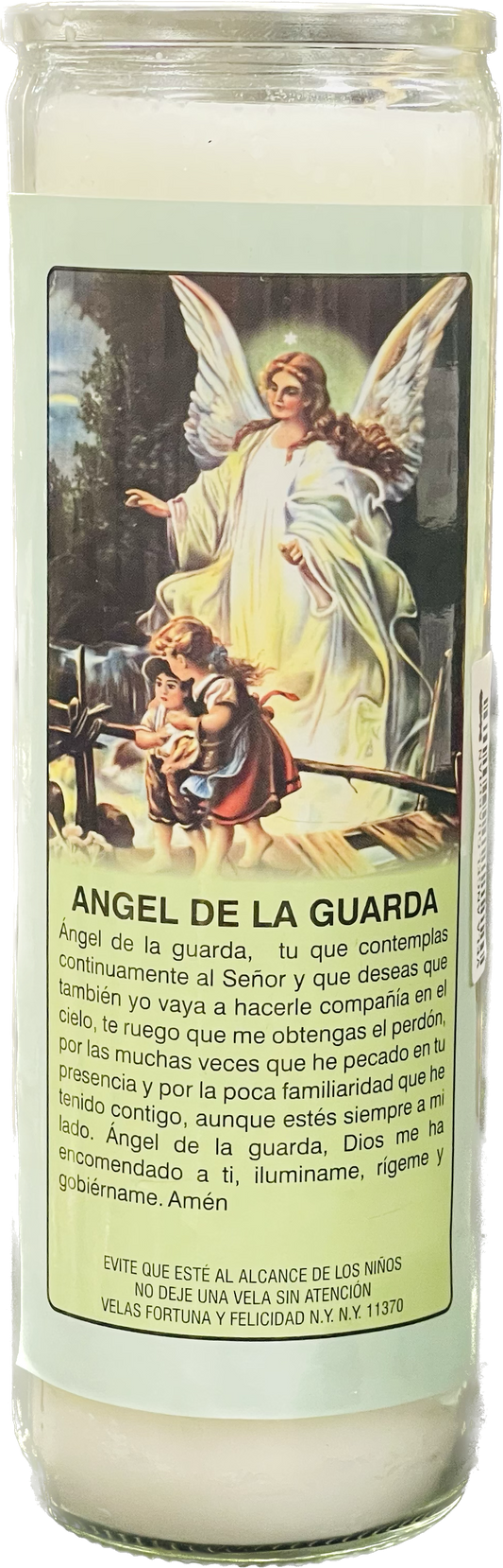 Vela Angel Guardian / Blanca