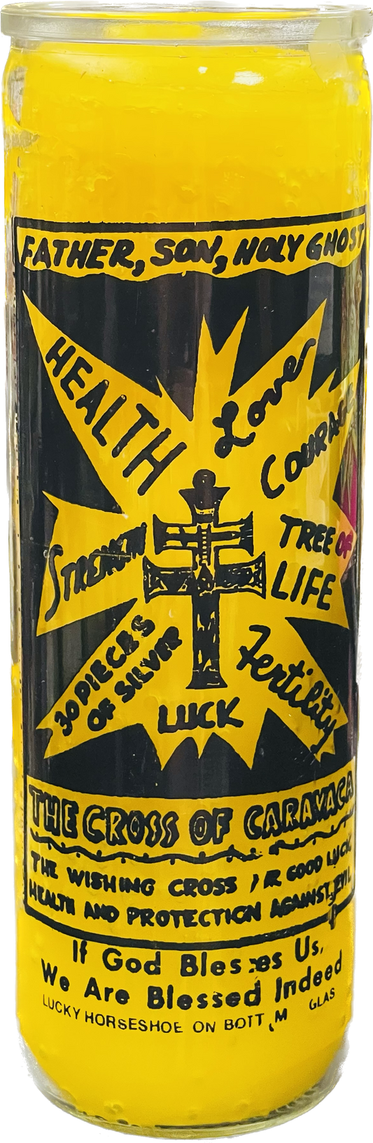 Vela Cruz De Caravaca/ Amarilla