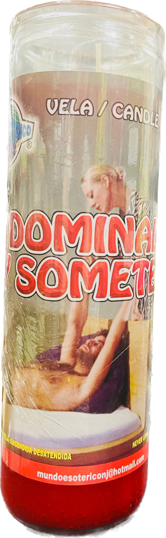 Vela Dominalo Y Sometelo Scented