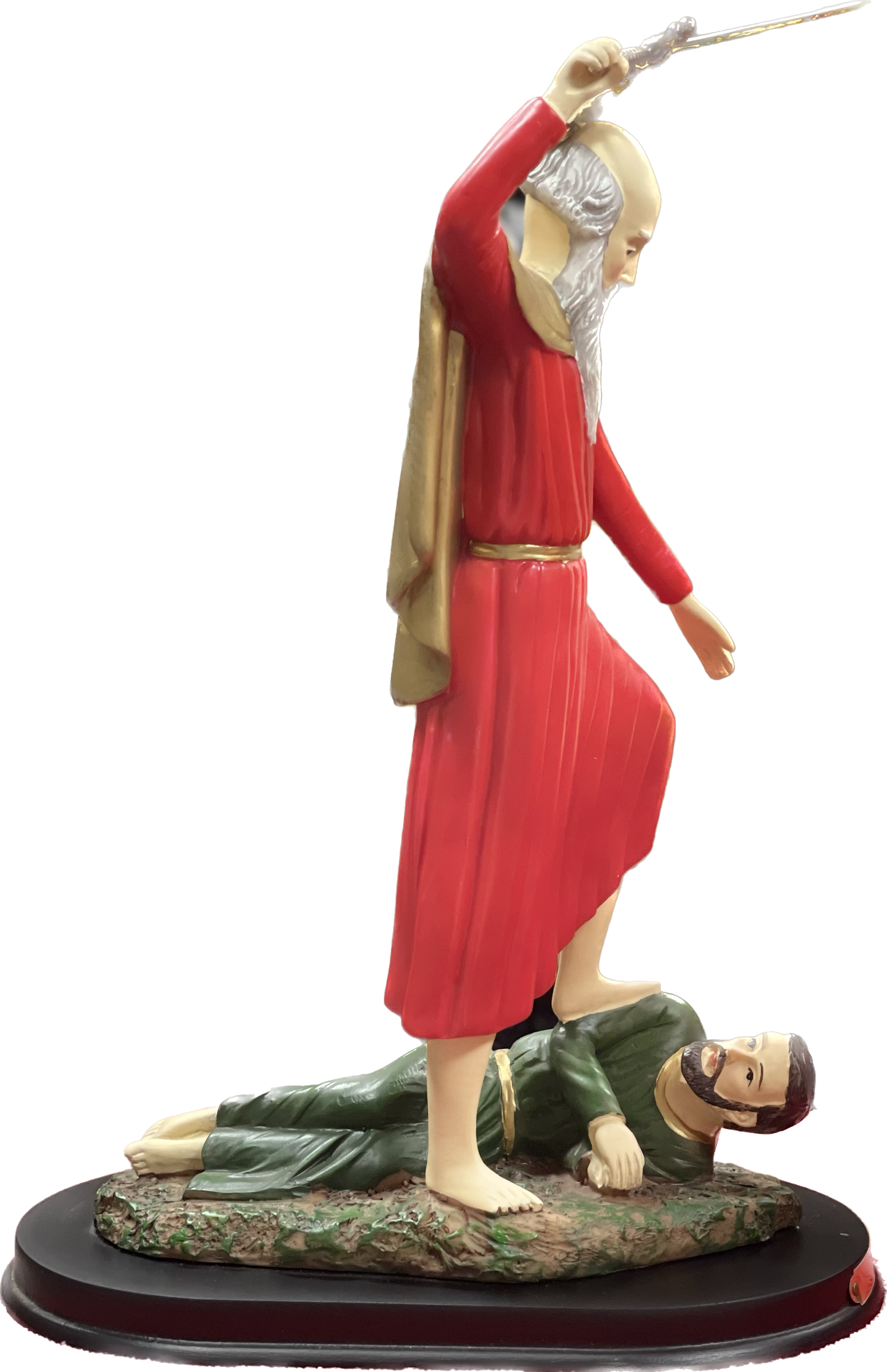 Estatua San Elias 12 Inches Con Pedestal