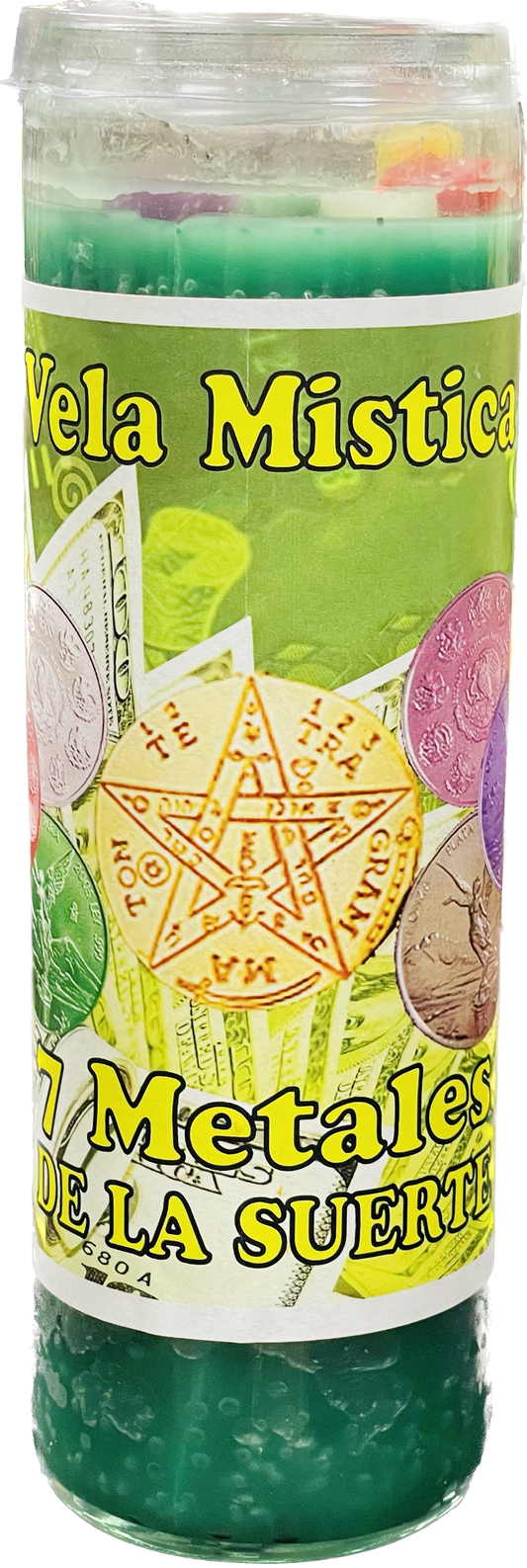 Vela Perfumada 7 Metales (Cintron)
