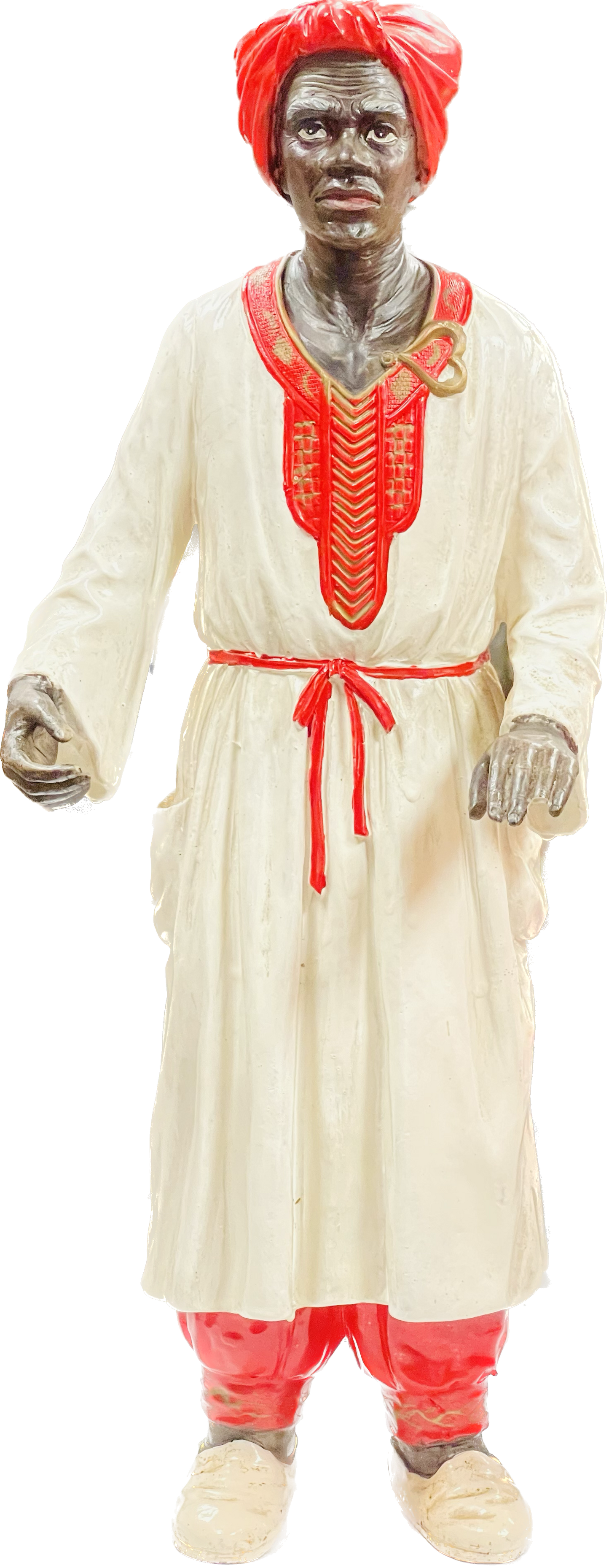 Estatua Francisco Santeria 14 Pulgadas