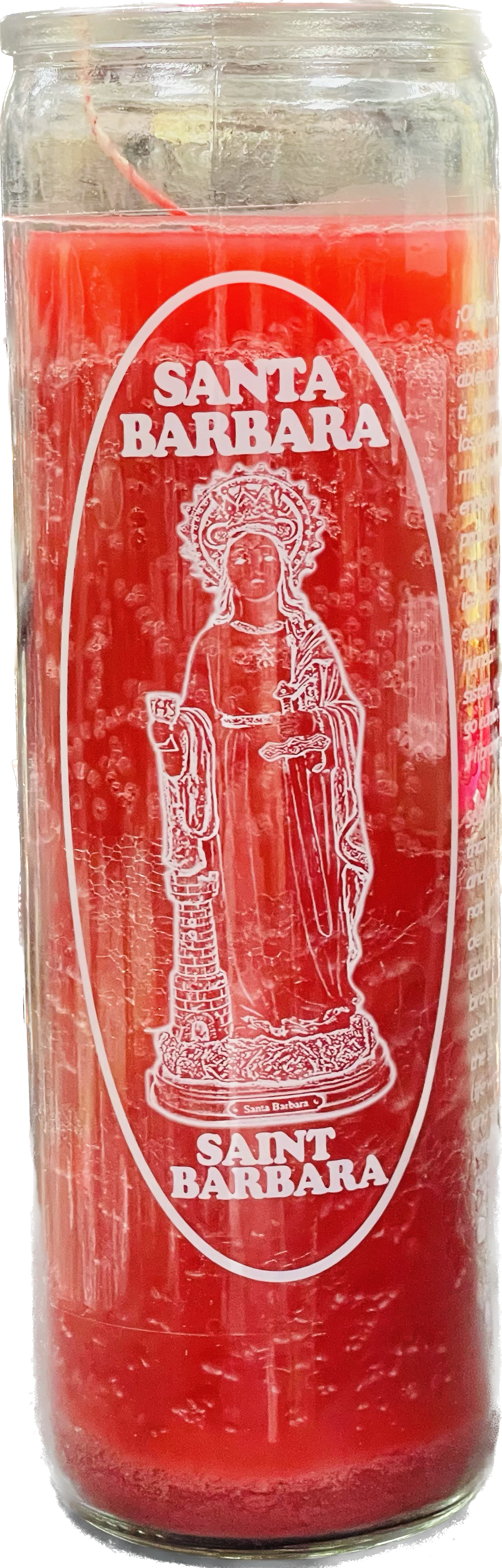 Vela Regular Santa Barbara/ Roja