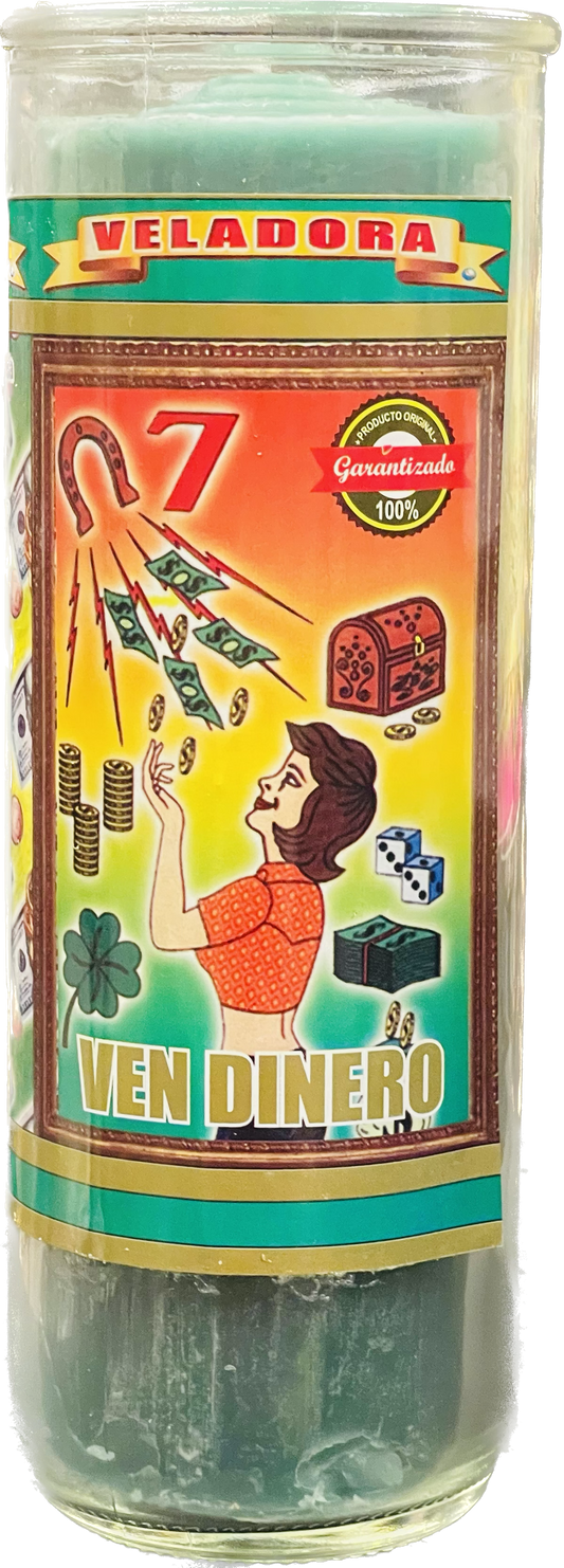 Vela Pull Out Ven Dinero Verde